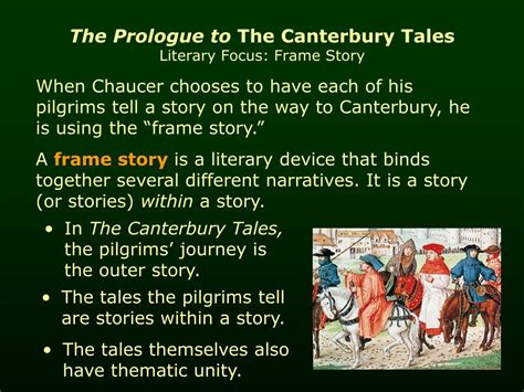 canterbury tales summary prologue